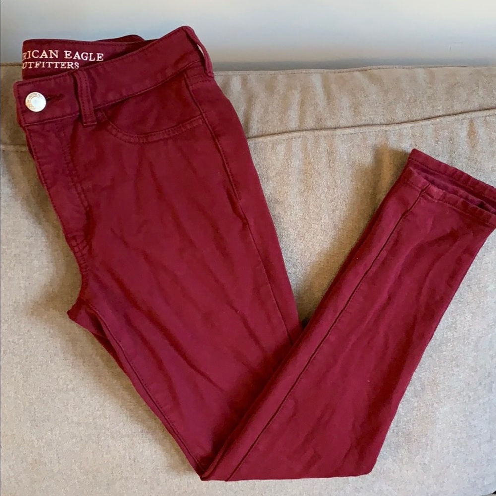 American eagle knit jeggings size 6